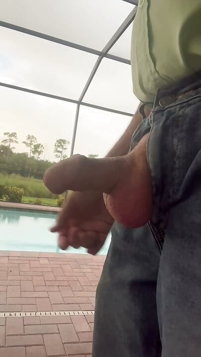 Small Stroke Out On The Patio