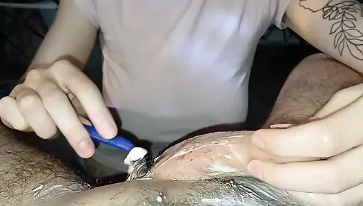 The treacherous stepdaughter ruined my orgasm, not letting me fully savor it.