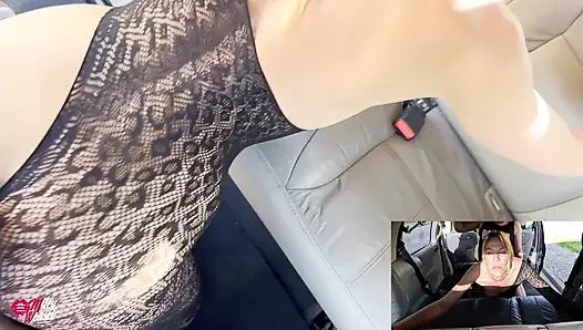 Blonde Nylon Slut Gets Her Ass Fucked While Tied up!!