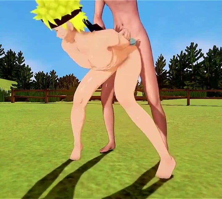 Boruto - Sasuke Fucks Naruto in Outdoors