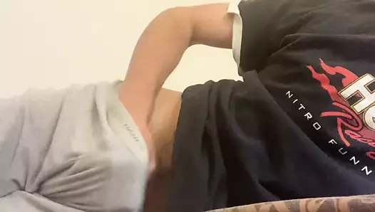 kriko kapalı içinde benim kendi pre cum
