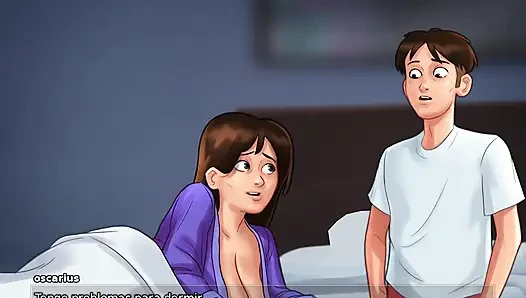 A very lucky guy fucking all the mature girls - summertime saga