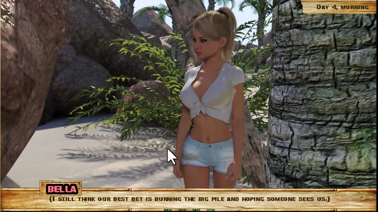 L'île obscène n ° 4 - m'a-t-elle vraiment sucé la bite