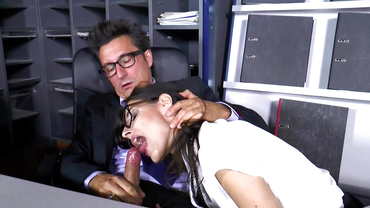 My horny secretary!