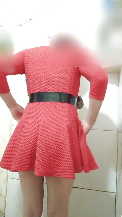 Carol in Red Dress