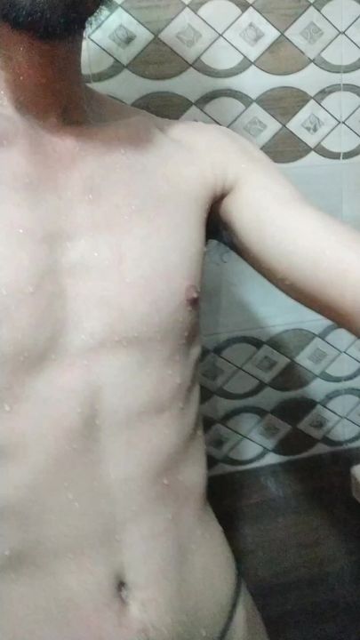 Bathroom hot body scene