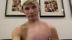 Hot Blond Web Cam Show
