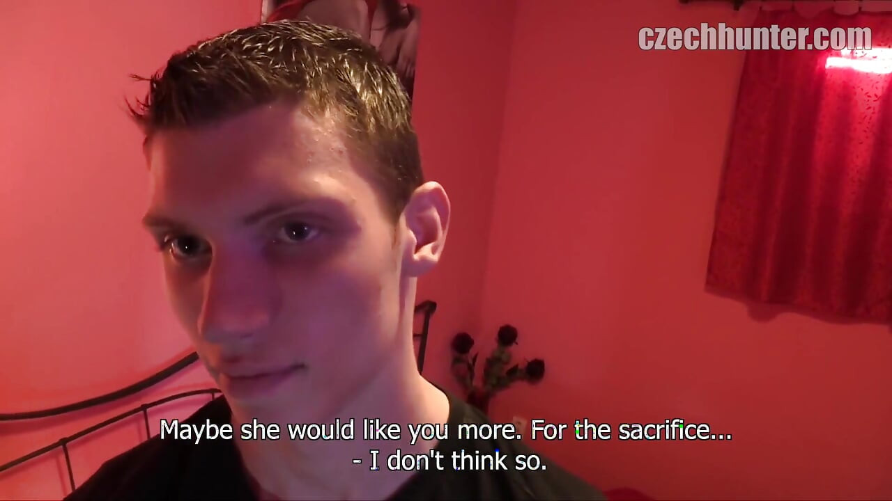 Czech Hunter - Euro Stud Deepthroats Thicc Cock for First Time