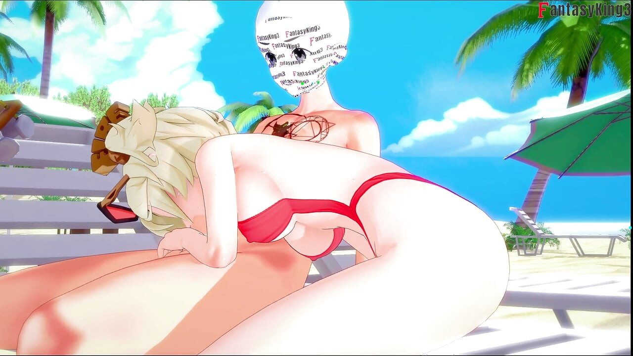 Burnice Bikini Blowjob on the beach - 1 - Zenless Zone Zero (ZZZ)