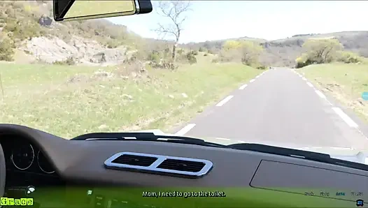 Gates motel # 1: jemand sah rose an, während sie ihre muschi rasierte