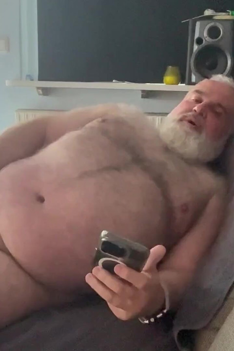 Wanking at the Sofa 5