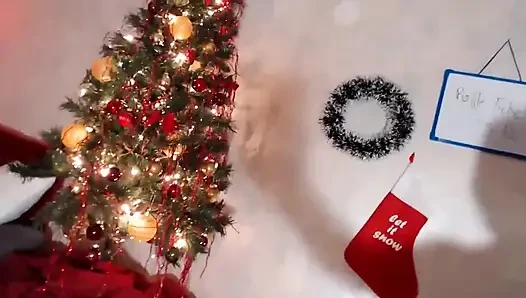 Naughty Christmas on Cam! - Part 1