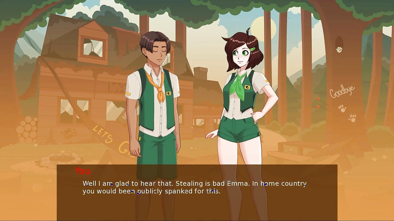 Kamp Mourning Wood - Dio 4 - Skidanje golih od Loveskysanhentai