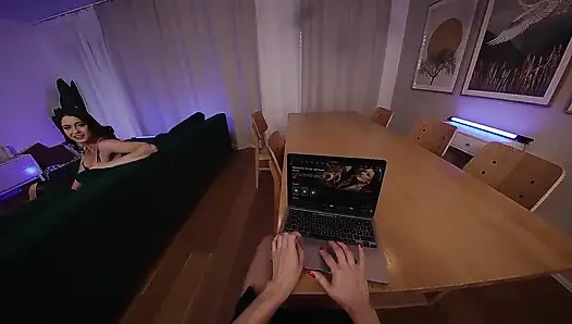 Charlotte Grey хочет быть порнозвездой на моем новом сайте...