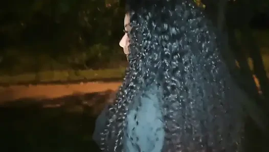We caught in the street they almost saw us