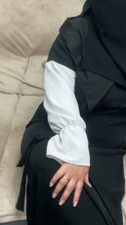 An Arab woman named Khalifa masturbates and caresses a pillow with her wet pussy. | Clip 2
