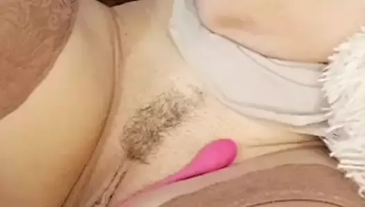 My huge nipples are hardened after long masturbation