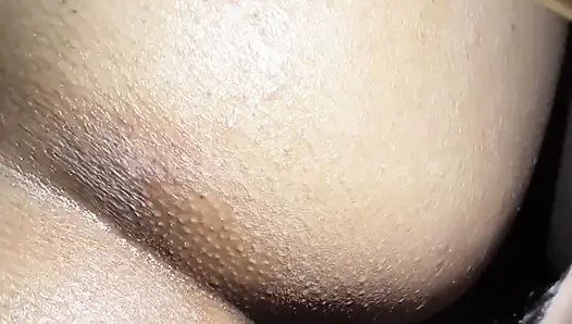 Pijat minyak gaya doggy closeup - pov