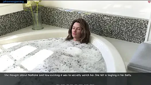 AWAM - Dylan gave Sophia a foot massage in the bath