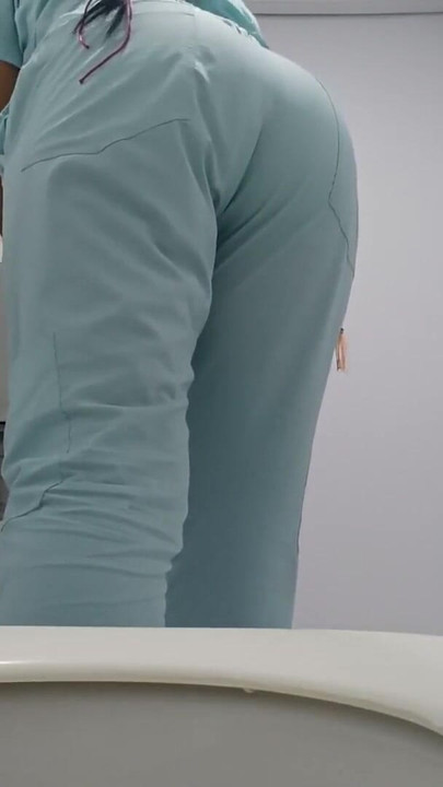 Stunning moment from "PUBLIC BATHROOM RECORDS NURSE"