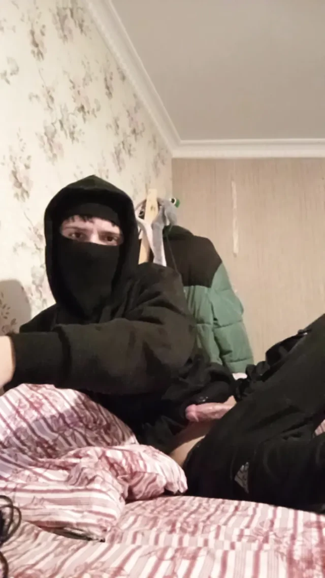 Teen spends time in bed relaxed with masturbation