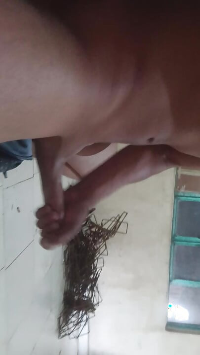 Horny skinny masturbating