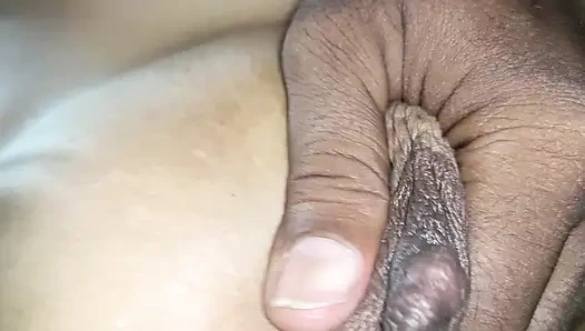 Yellow saree hot breast nipple licking