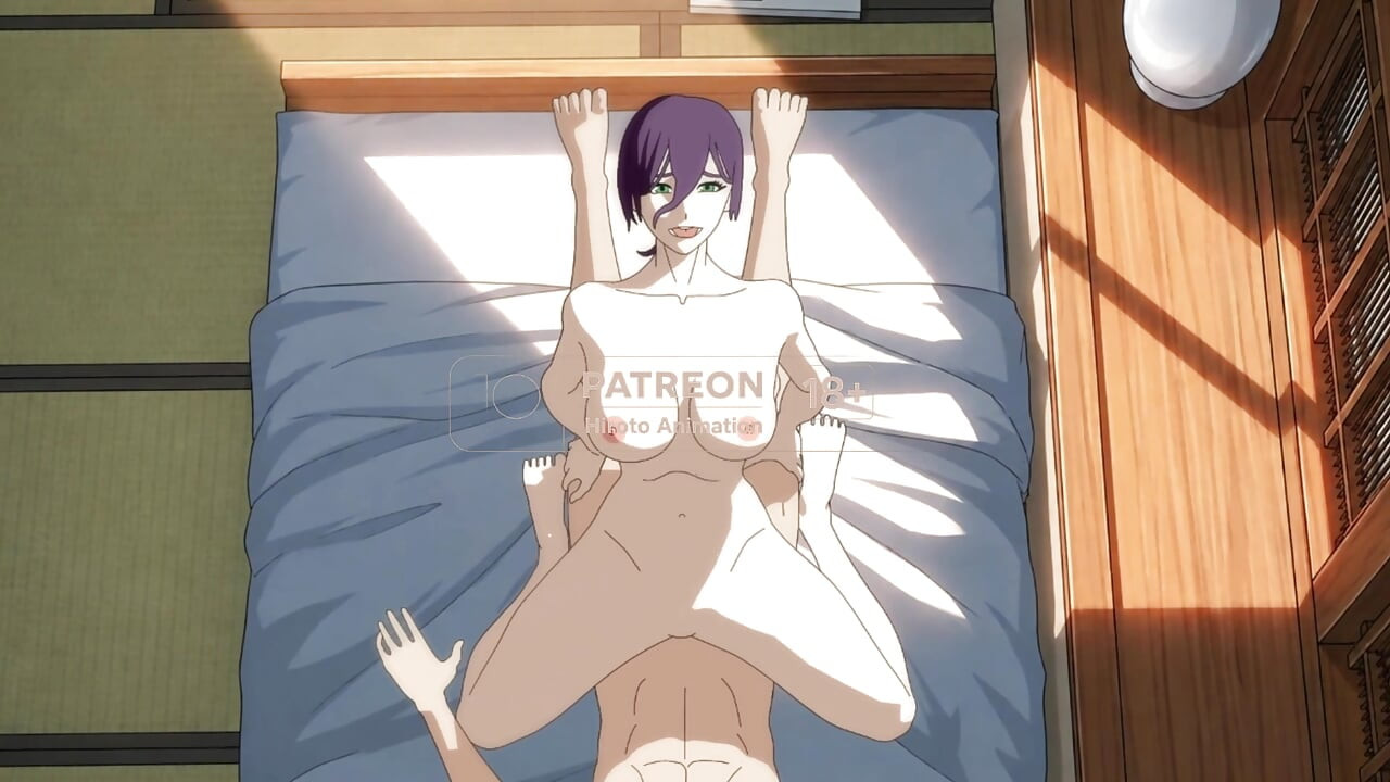 Reze wysokiej jakości animacja, Reze POV Blowjob, Hiroto Animation