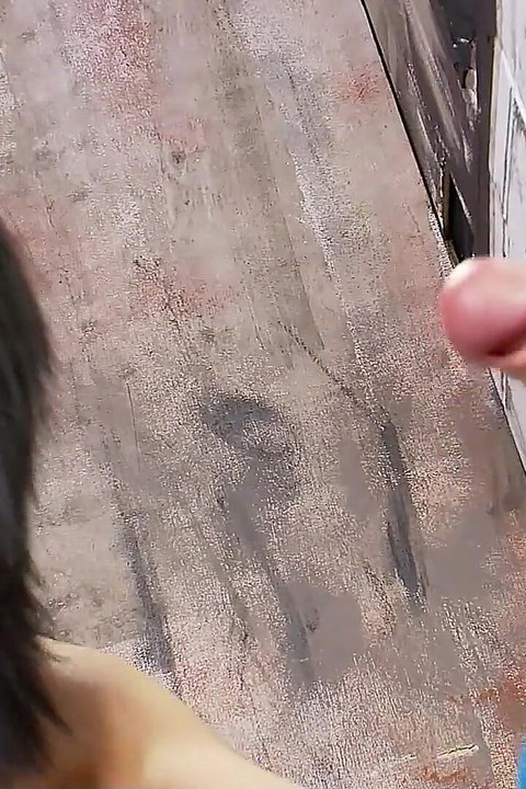 Big Tit Skinny Teen Mai Fucked Through Wall on Toilet