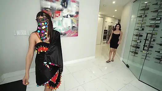 Sasha Egyptian MILF Lesbian Action with Iraqi Model Alina Angel