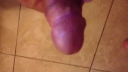 Stroking my dick