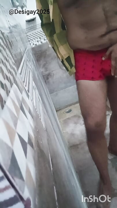 RED TRUNKS & THONG