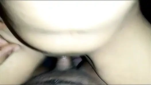 I'm spending the night with my girlfriend, I cum while fucking her, then she won't let me fuck her anymore.