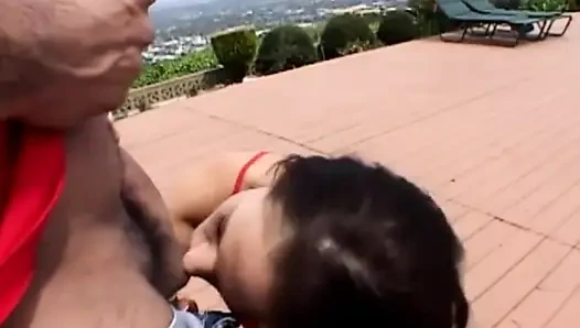 Intense and wild double penetration threesome