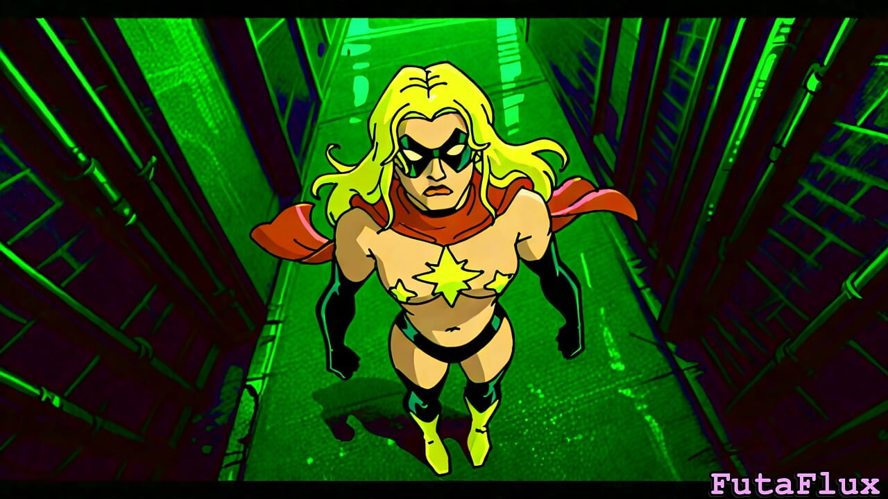 Futanari Carol Danvers - masturbiranje, cumshots, selfsucking i još mnogo toga!