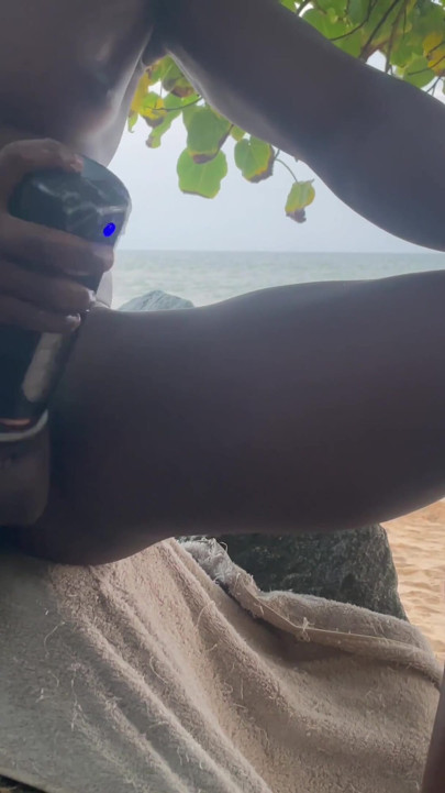 A quite beach made this solo session hit harder in Ghana | Clip 1