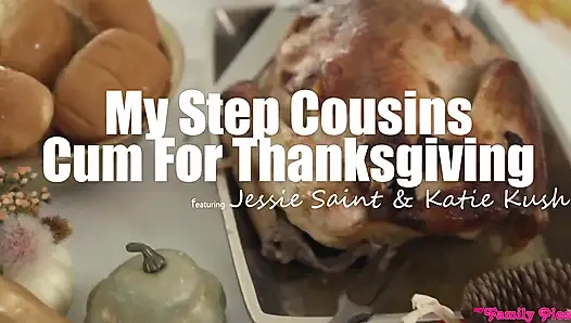 Memek saudara tiriku dicrot sperma di hari thanksgiving - s16:e4