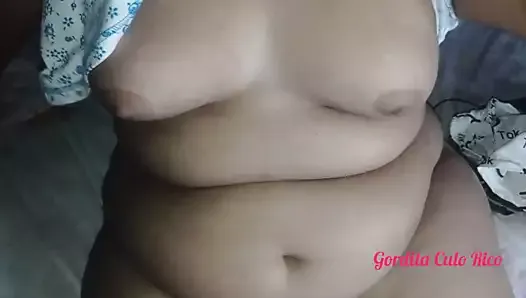 Chubby bbw showing her mega ass