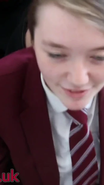 Unforgettable moment from "Stepmum Teaches Schoolgirl To Suck Cock"