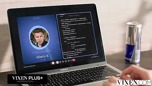Vixen - avrora meey si cewek hot rambut pirang lagi asik ngentot kontol besar teman kantor