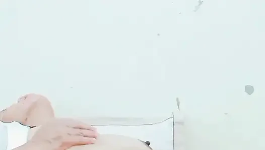 Horny Auntie Loses Herself Rubbing Her Pussy in Bed