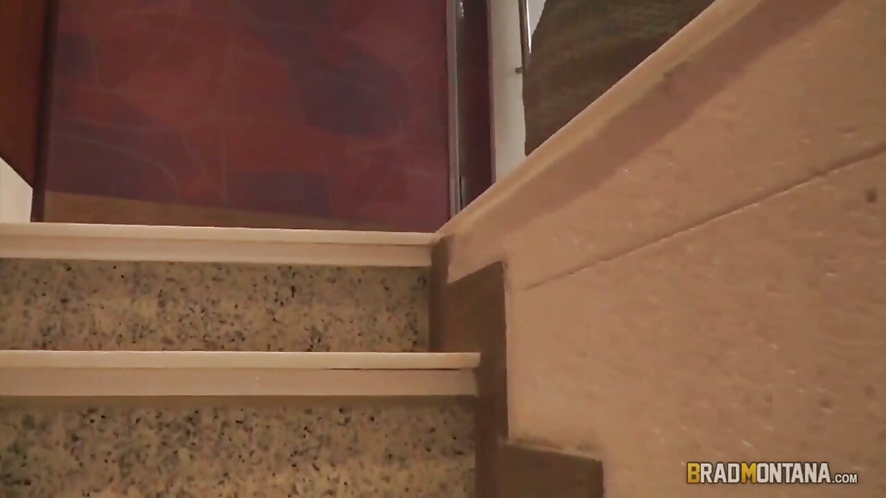 Busty Blonde at Motel