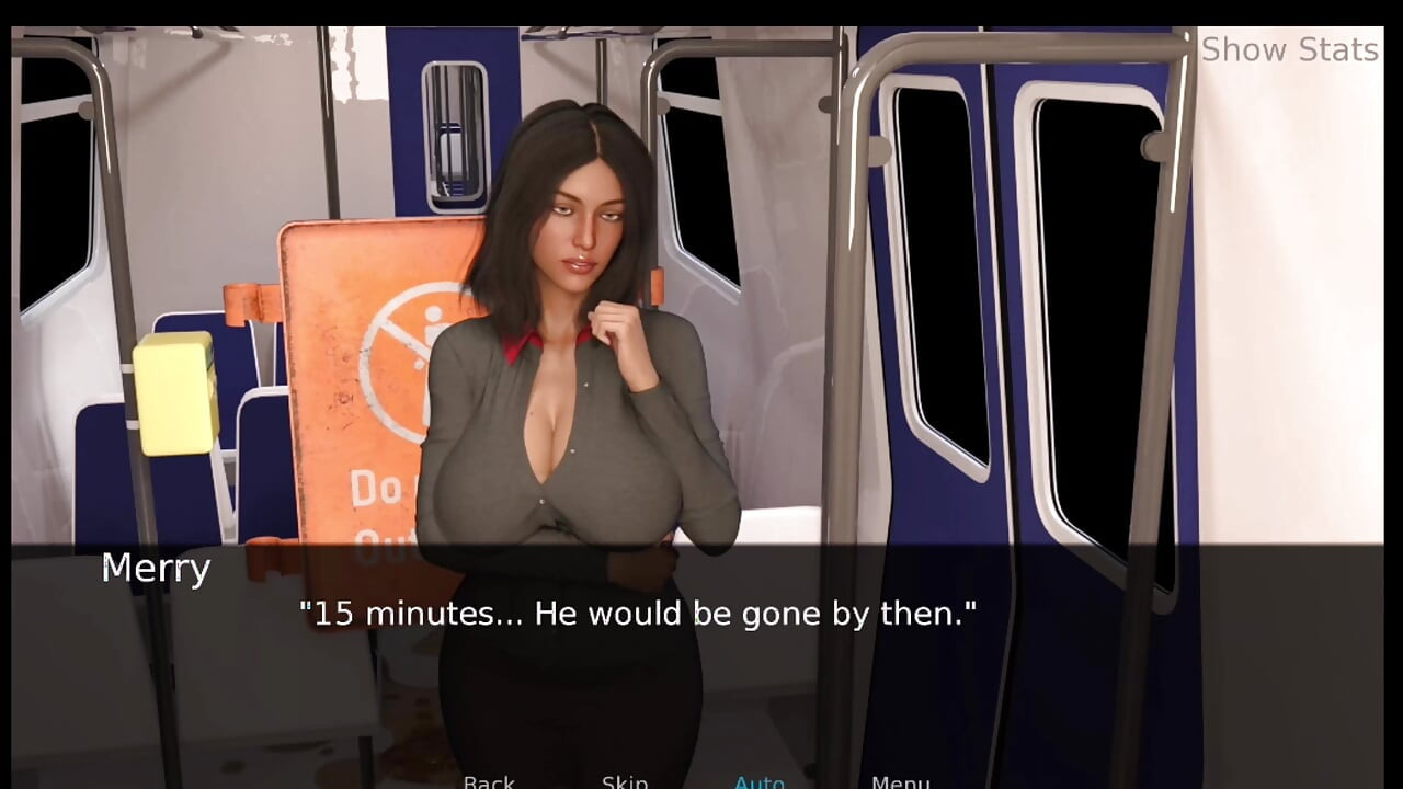 Project hot wife: Merry and ben got stuck in the elevator