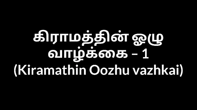 Tamil Audio Sex Story -  A Village Aunty 1