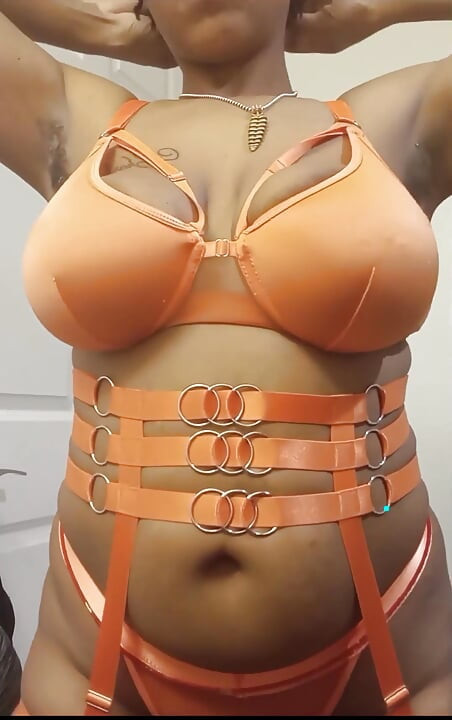 Ebony Lingerie Goddess