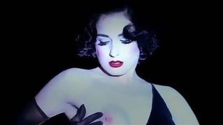 SLAVE TO LOVE - erotic retro glamour striptease music video