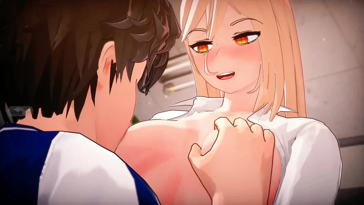 Anime girl Power From Chainsawman Suck My Dick