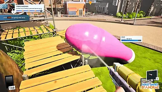 Giant Waifu Wash Simulator Gameplay Part 2 - Vellory's Biggest Cleanup Challenge yet