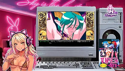 Hentai oyunu "Viper GTS" oynuyor