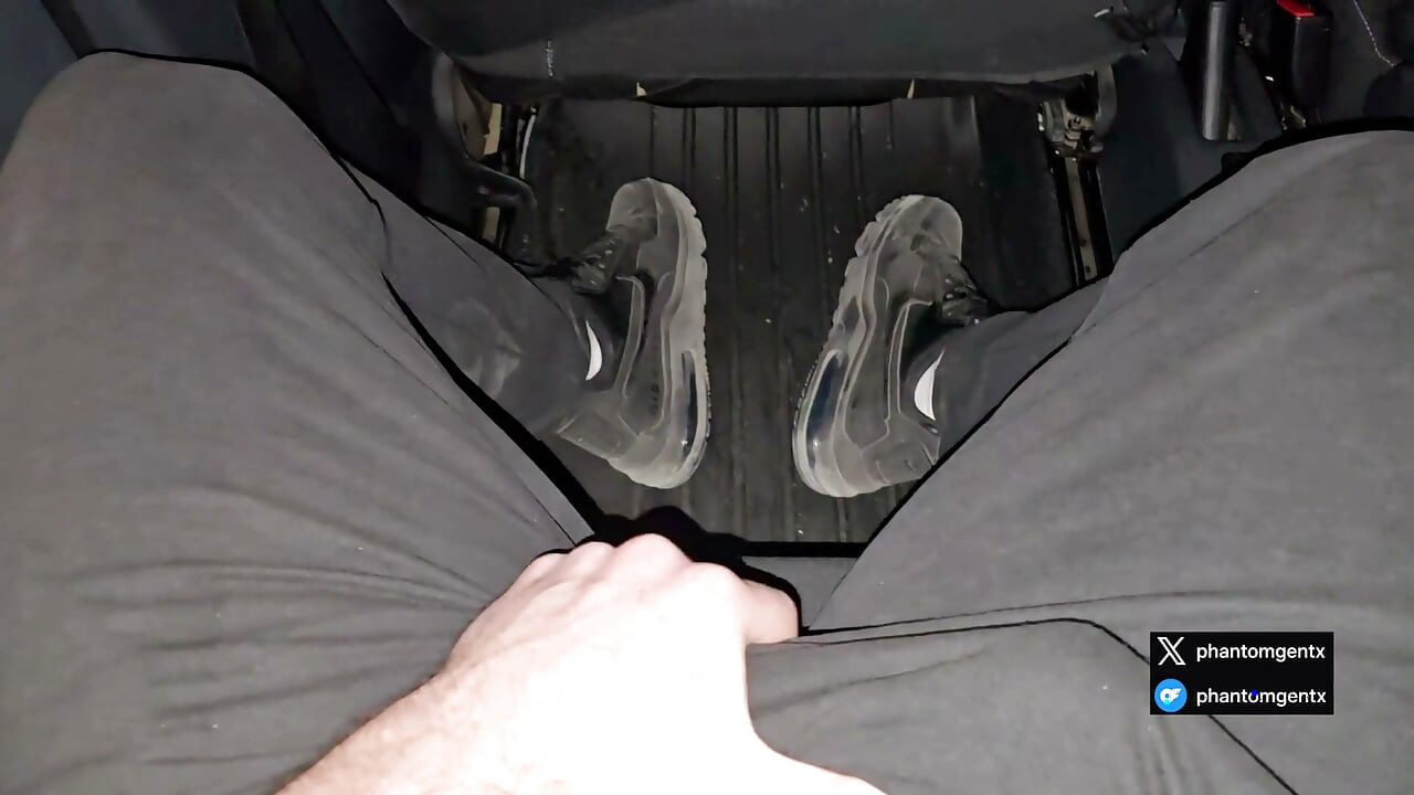 Didn't make it home – Hot guy next door cums fat at the service station